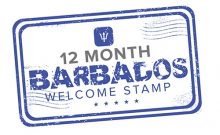 Barbados Welcome Stamp Logo